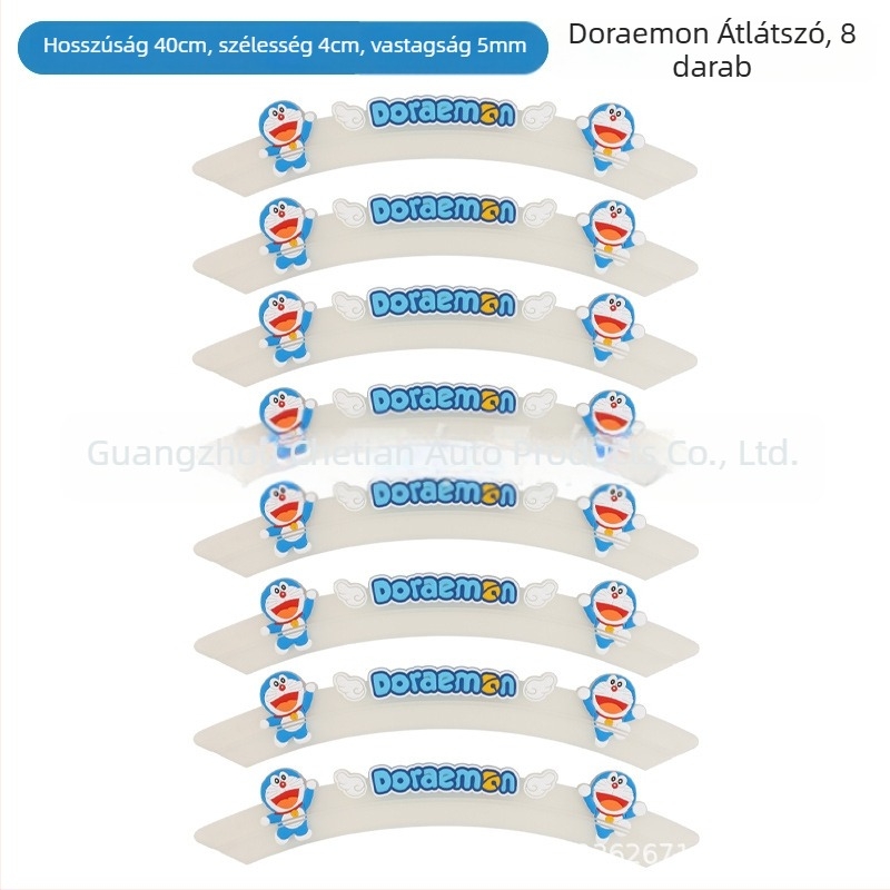 Lanku szilikon ütközésvédő sáv kerékívhez, Ideal modellhez, testreszabás nélkül