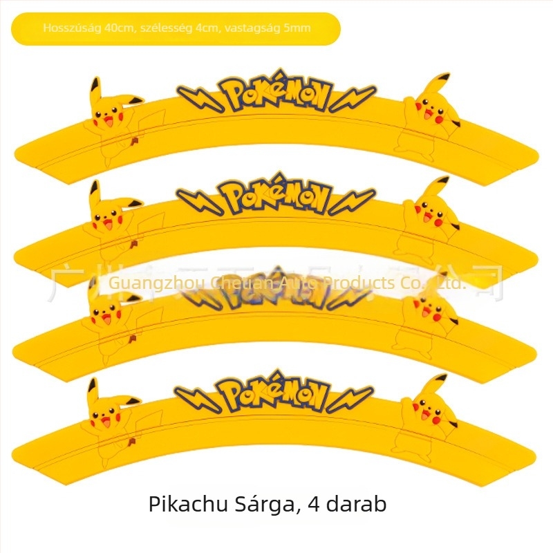 Lanku szilikon ütközésvédő sáv kerékívhez, Ideal modellhez, testreszabás nélkül