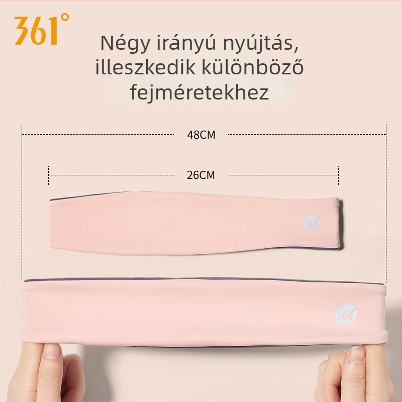 Női koreai stílusú izzadságfelszívó jóga fejkendő, turbános hajkötő (Hangzhou, tavasz 2023)