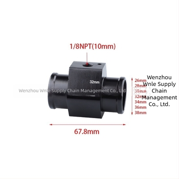 Gépjármű háromirányú érzékelő — víz- és olajhőmérséklet csatlakozó, TSA100, alumíniumötvözet, univerzális alkalmazás