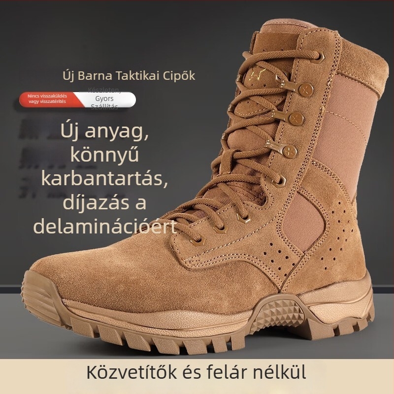 Taktikai Magas Szárú Harci Csizma – Nylon, Uniszex, Felnőttek (Márka: PINYUN; Anyag: Nylon; Alkalmazások: Futás, Kerékpározás, Edzés)