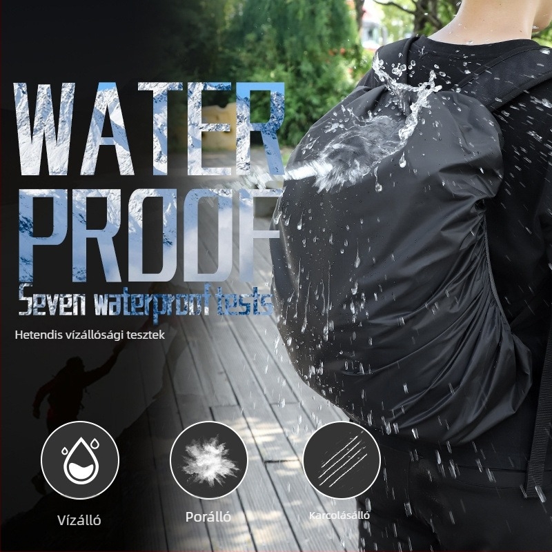 Esővédő kültéri hátizsákhoz — Termék kódja: D2323; Anyag: Egyéb; Kapacitás: Egyéb; Kategória: Egyéb táskakiegészítők