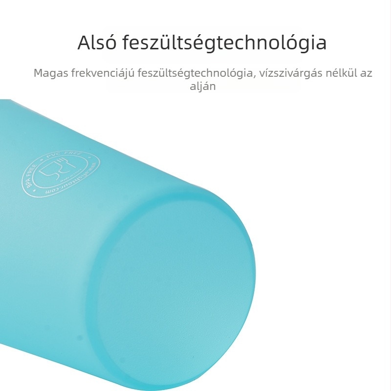 Összecsukható TPU kültéri vízpalack túrázáshoz és kempingezéshez, vízálló anyag