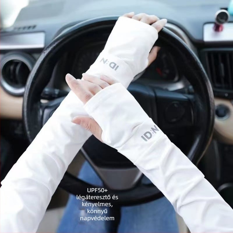 Nylon UV-védett hűtő ujjvégek nyári kerékpározáshoz – 81–95% nylon tartalom, 15% spandex, anyag: nylon