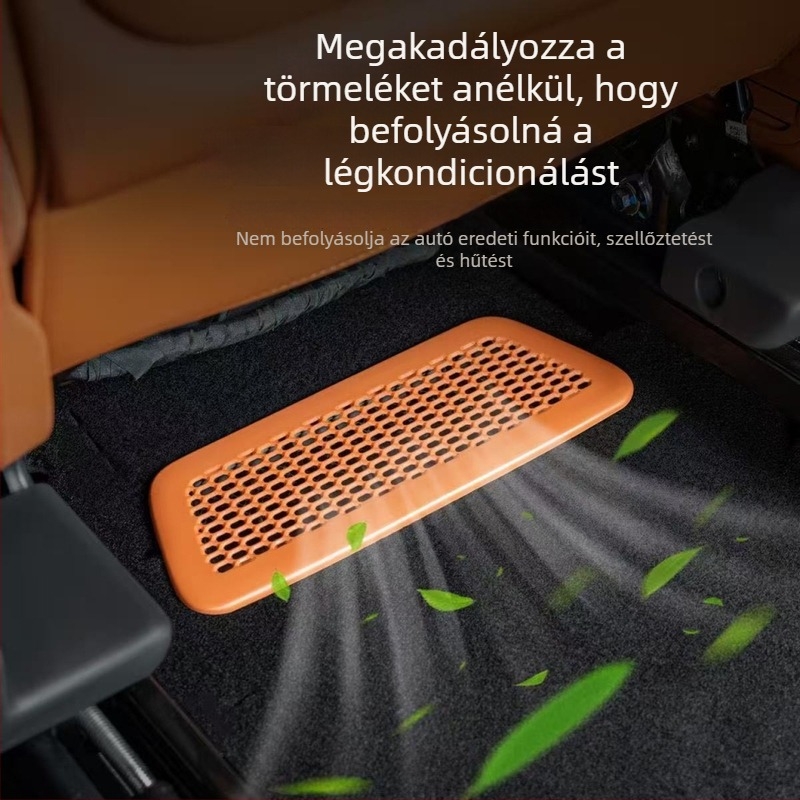 Rozsdamentes acélból készült ülés alatti levegőkimeneti maszk, 26 Wenjie M7/M8 modellhez kompatibilis, testreszabható, modell 000