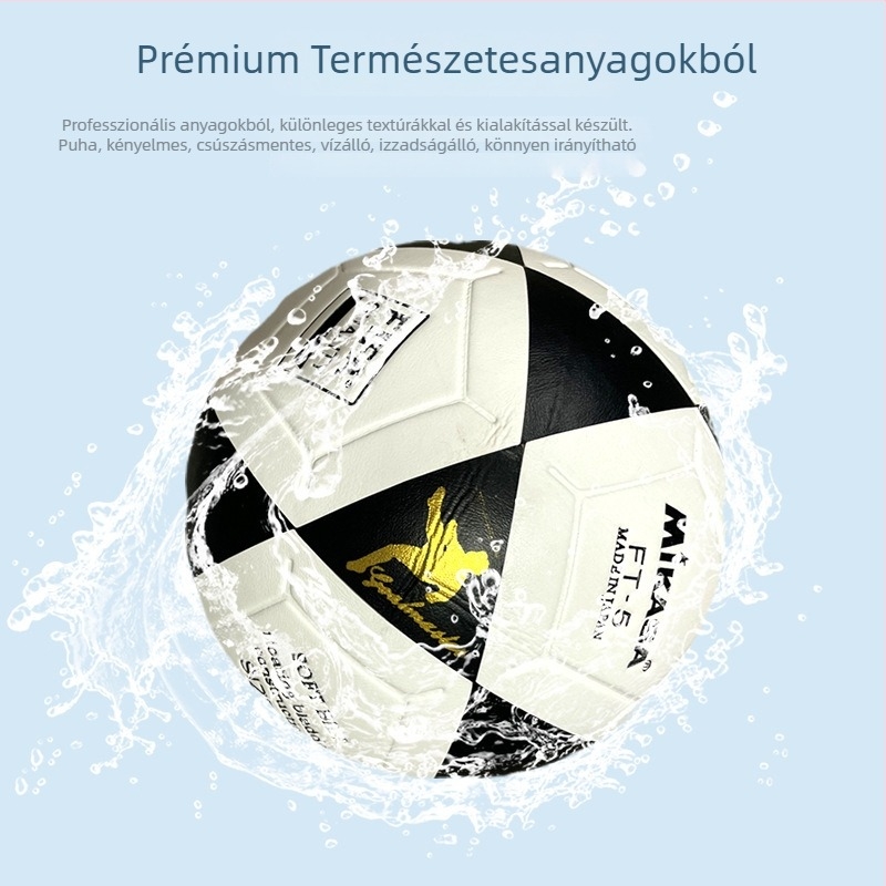 Sparley PVC futball ragasztott varratokkal, testreszabható, logó nyomtatva