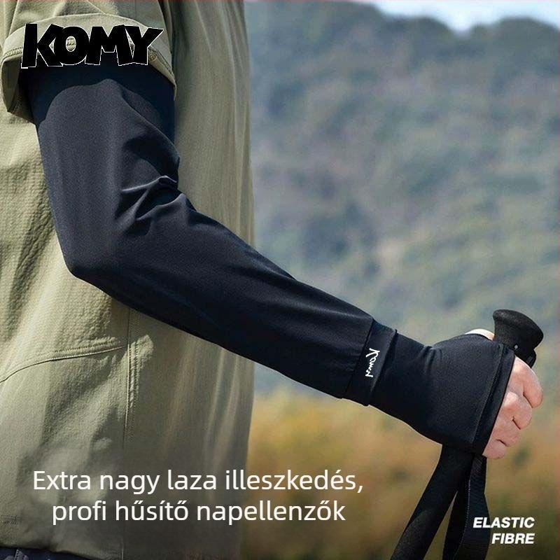 Kültéri Arm Sleeves – UV védelem, gyorsan száradó nylon, uniszex, felnőtt