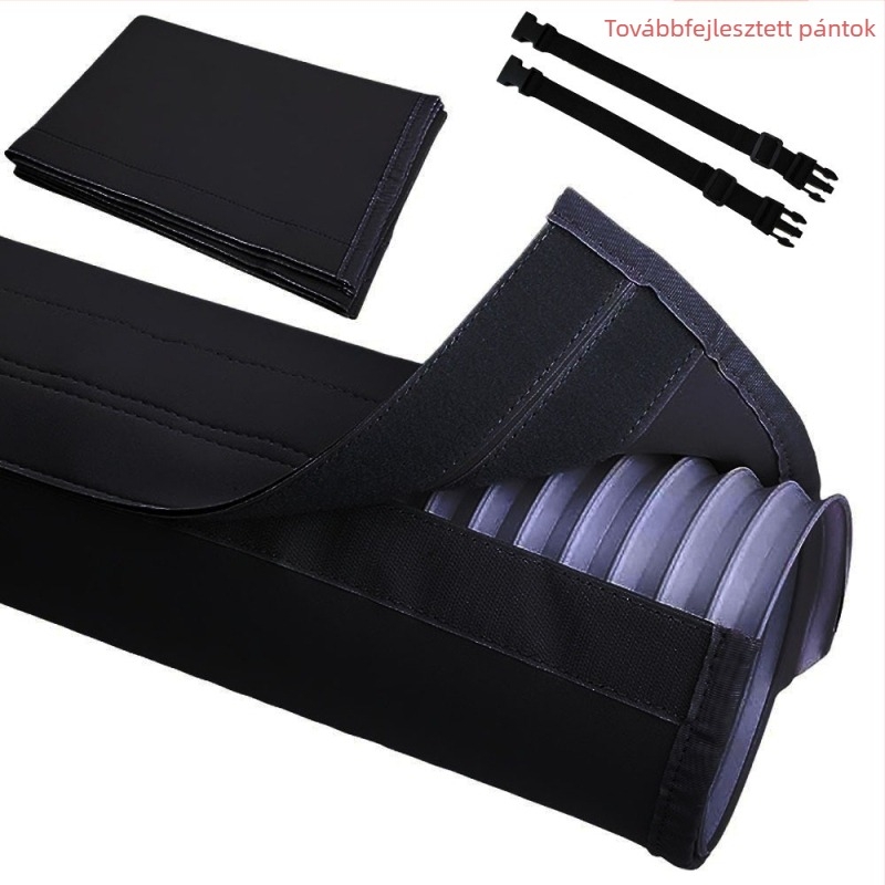 Velcro-os klímás csővédő huzat, kipufogócső védelme, vízálló és fagyálló szigetelés