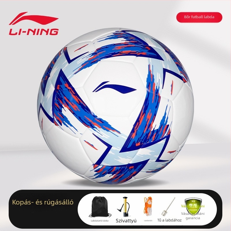 Li-Ning futball 2025 Cyclone Aurora – Méretek 5 és 4 – Ifjúsági edzés és versenylabda – Eredeti
