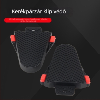 Országúti kerékpár pedálzárvédő sapka — önzáró, akril, DRCKHROS, uniszex