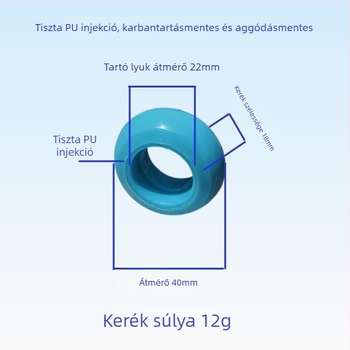 PU egységkerék görkorcsolyához — univerzális használat