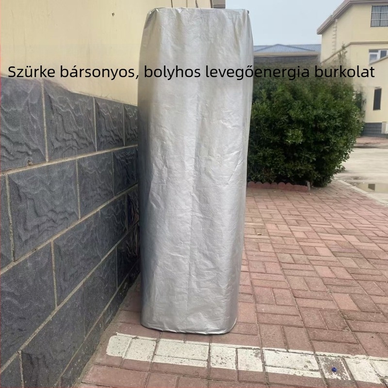 Kültéri klímaberendezés egységvédőfedő – eső-, nap- és rovarvédelem, PVC anyag, modern, egyszerű stílus, univerzális kültéri egységhez