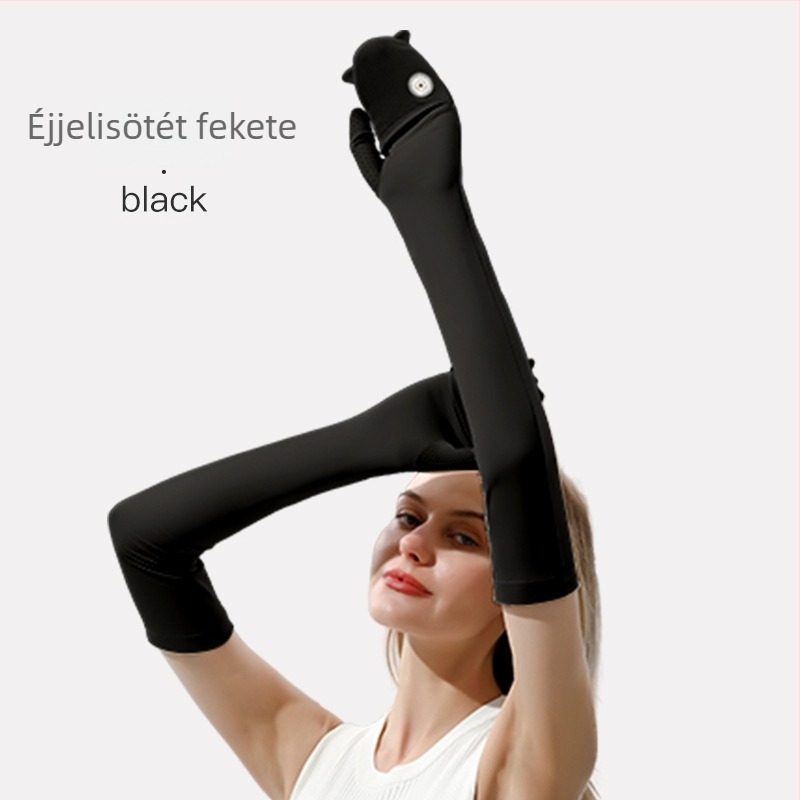 Női nyári UV védelem karvédő – nylon anyag, kültéri használatra, eredeti dizájn
