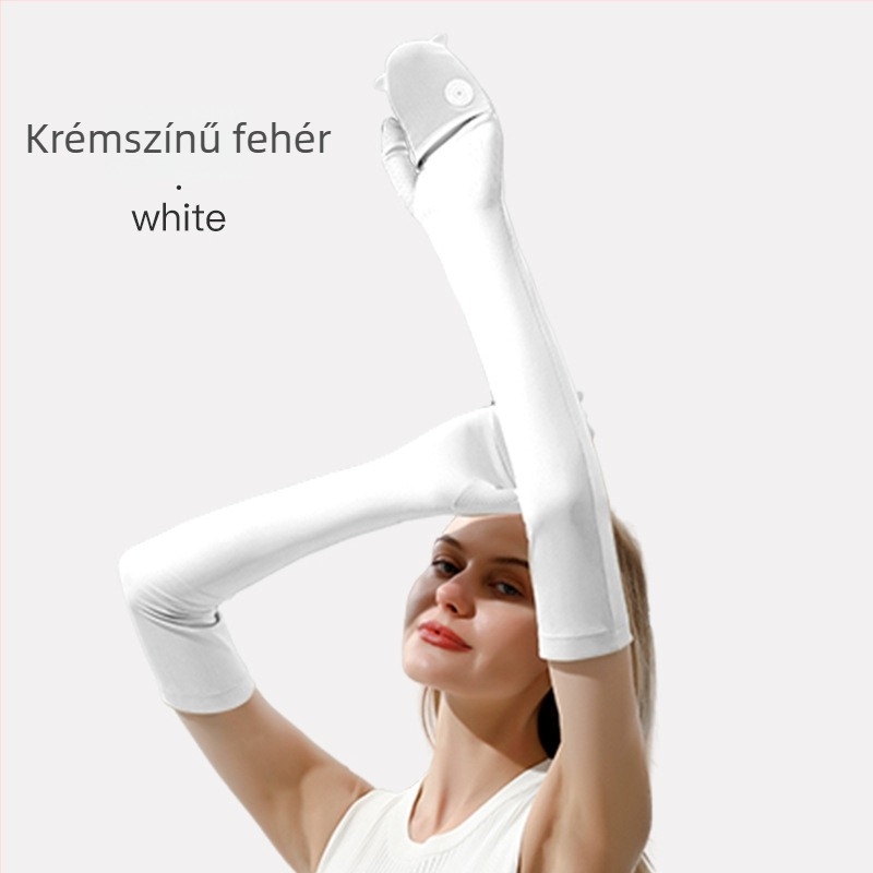 Női nyári UV védelem karvédő – nylon anyag, kültéri használatra, eredeti dizájn