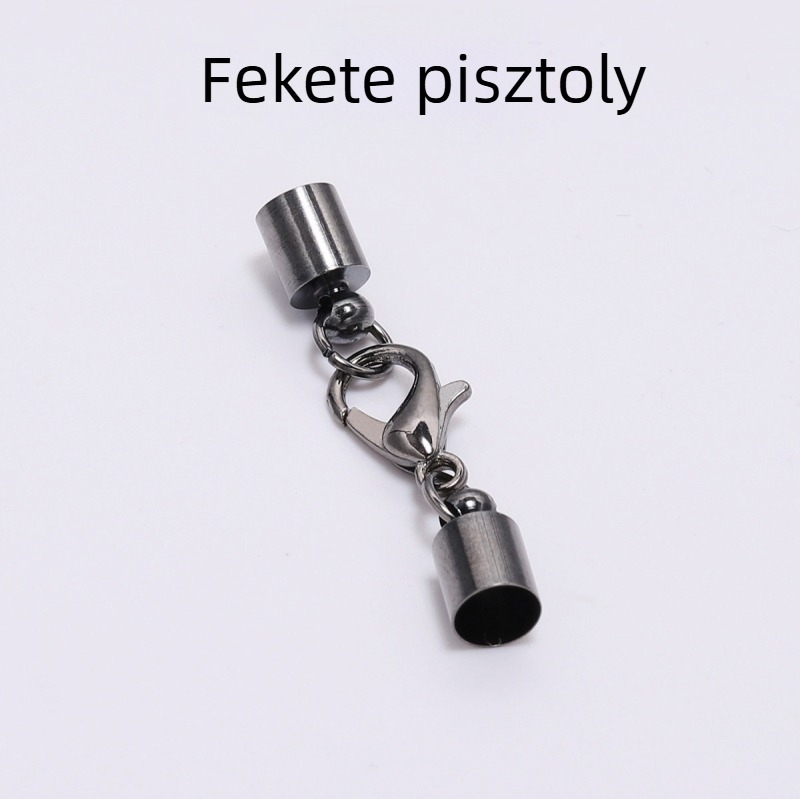 DIY ékszerkiegészítők: homárcsat, nyaklánc csat, karkötő csat, bőr zsinór csat | Vas | Elektroplattolás | AC0342 | Márka: YouYoungDifferent