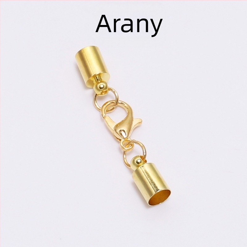 DIY ékszerkiegészítők: homárcsat, nyaklánc csat, karkötő csat, bőr zsinór csat | Vas | Elektroplattolás | AC0342 | Márka: YouYoungDifferent