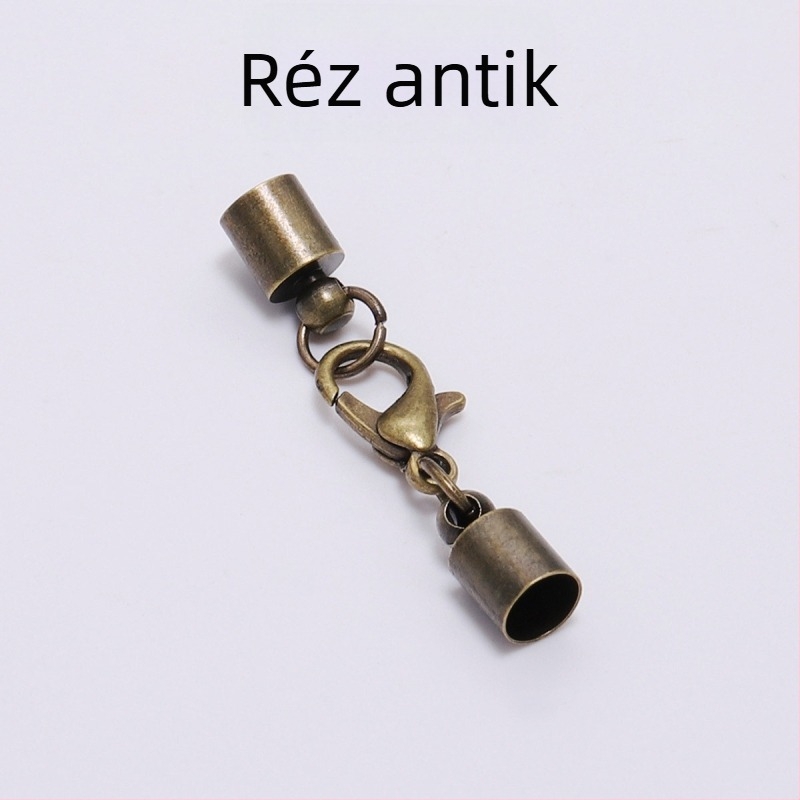 DIY ékszerkiegészítők: homárcsat, nyaklánc csat, karkötő csat, bőr zsinór csat | Vas | Elektroplattolás | AC0342 | Márka: YouYoungDifferent