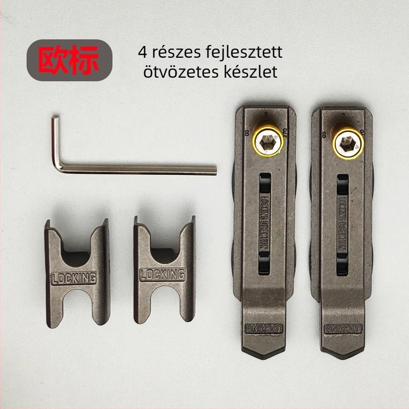 Alumínium keretes ablakzár, betörés elleni zár a zárolási pontnál, síknyitású ablakokhoz zár, hardver kiegészítők