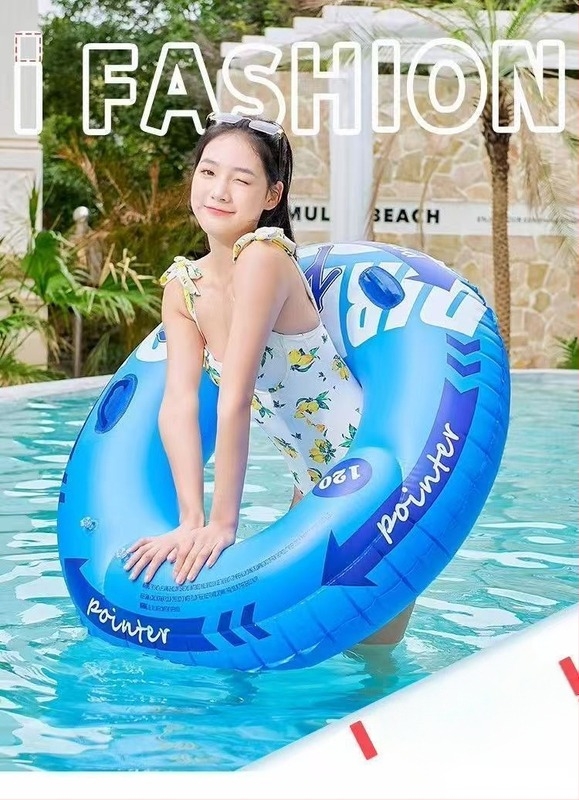 Gyerekeknek szóló úszó gyűrű, Cartoon mintázat, környezetbarát PVC, 22 vastagság