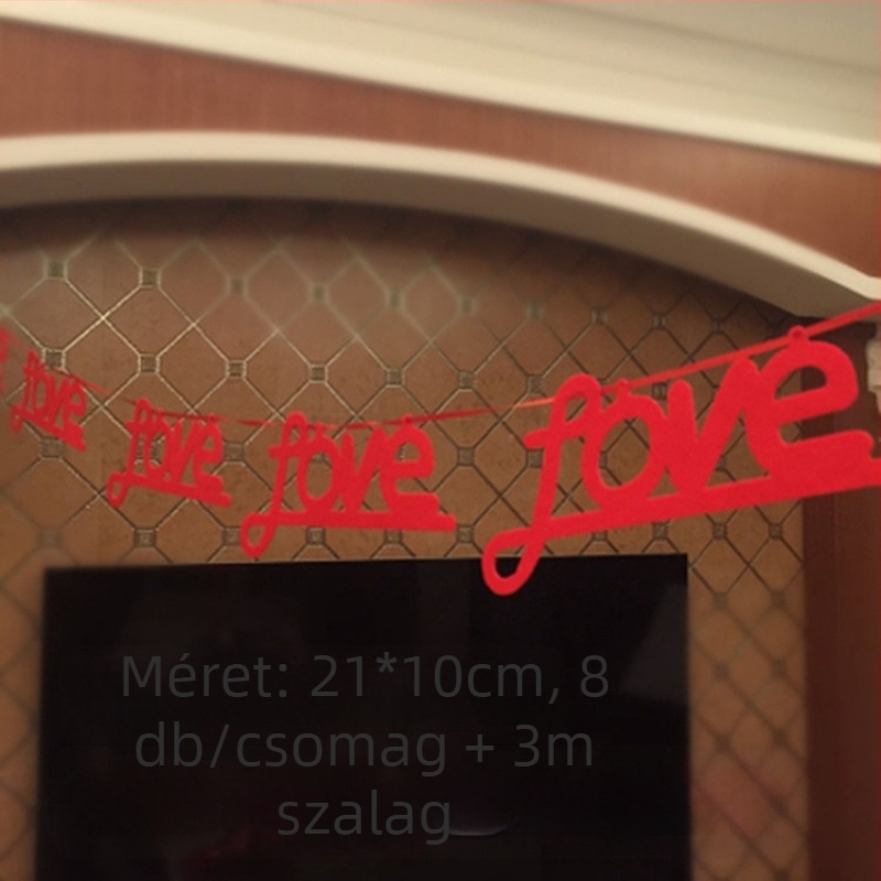 Szalaggal girland dekorációhoz – ideálisan óvodai osztályok, megnyitók és bolt éves eseményei számára; Márka Unique; Anyag: szalag; Kategória: terem elrendezési rekvizitek