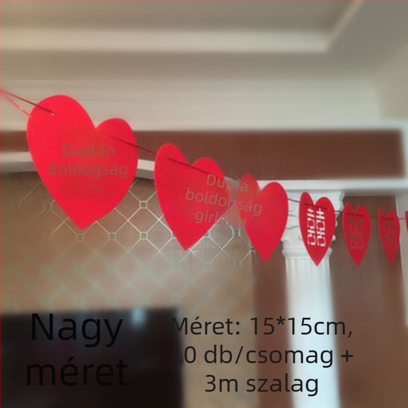 Szalaggal girland dekorációhoz – ideálisan óvodai osztályok, megnyitók és bolt éves eseményei számára; Márka Unique; Anyag: szalag; Kategória: terem elrendezési rekvizitek