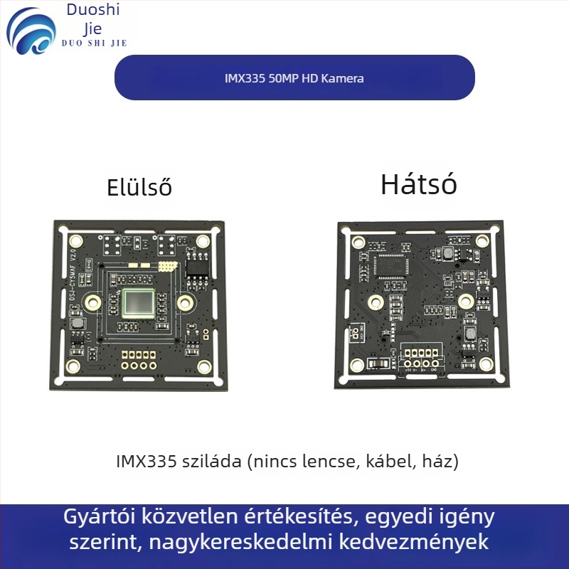 USB kamera modul IMX335 5MP, felbontás 2592x1944, 30FPS, USB 2.0, meghajtó nélkül