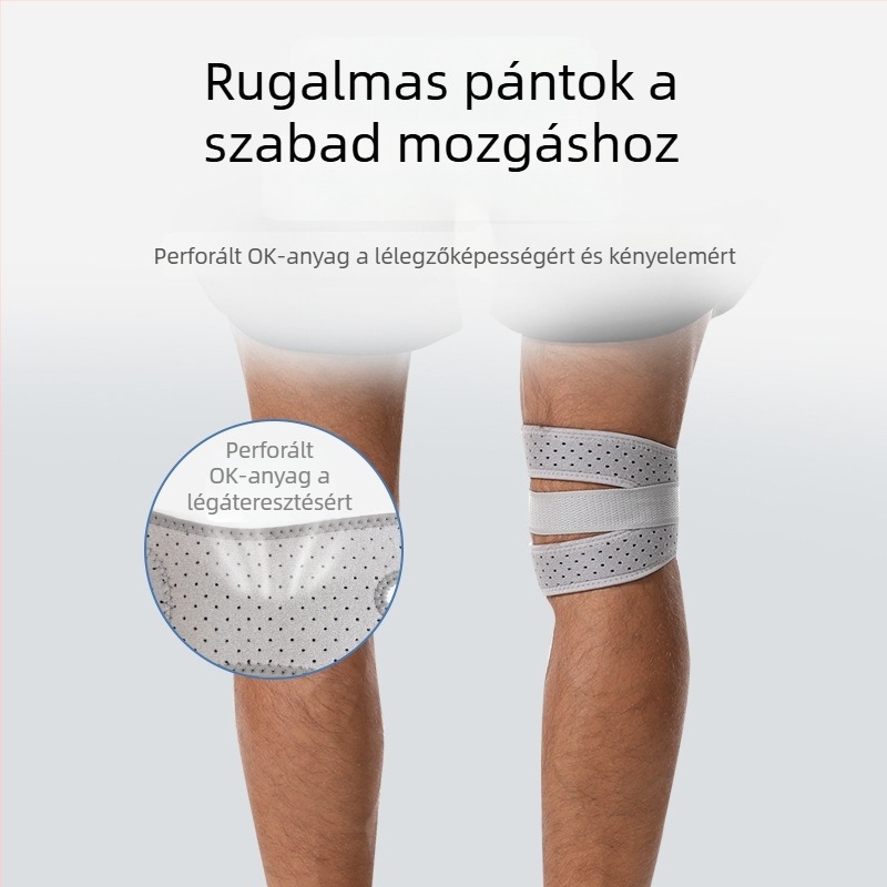Nylon térdvédő, légáteresztő, futballhoz