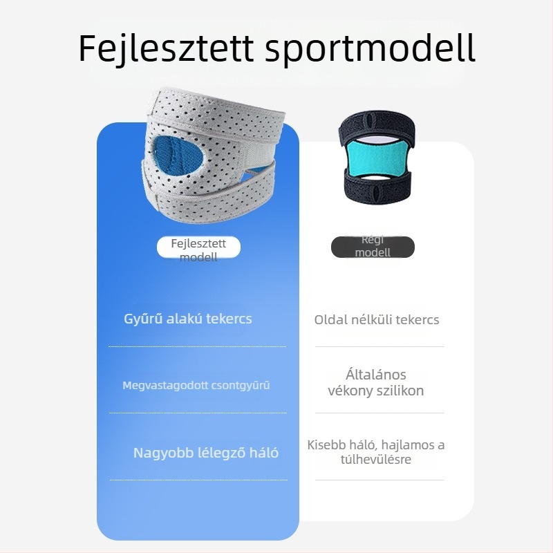 Nylon térdvédő, légáteresztő, futballhoz