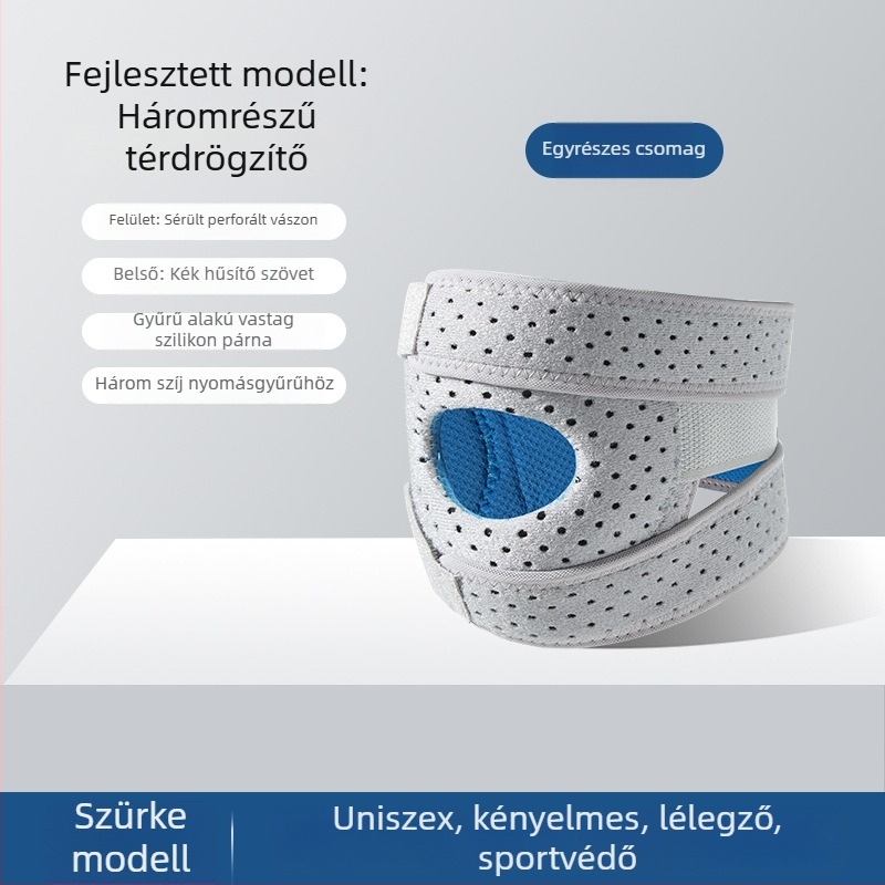 Nylon térdvédő, légáteresztő, futballhoz