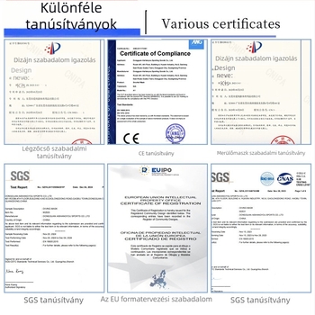 HD búvármaszk integrált szilikon orrvédővel; anyagok: folyékony szilikon, PC, edzett üveg; márka ASY