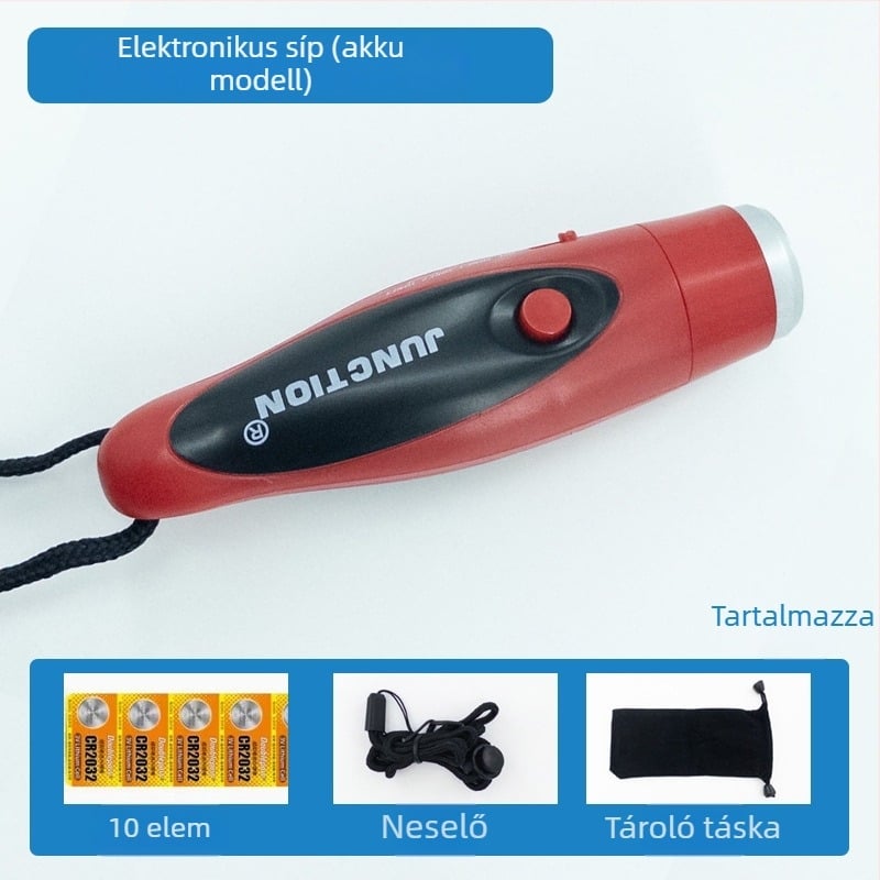 Sípszó – PVC anyag, logónyomás elérhető, személyre szabás nélkül