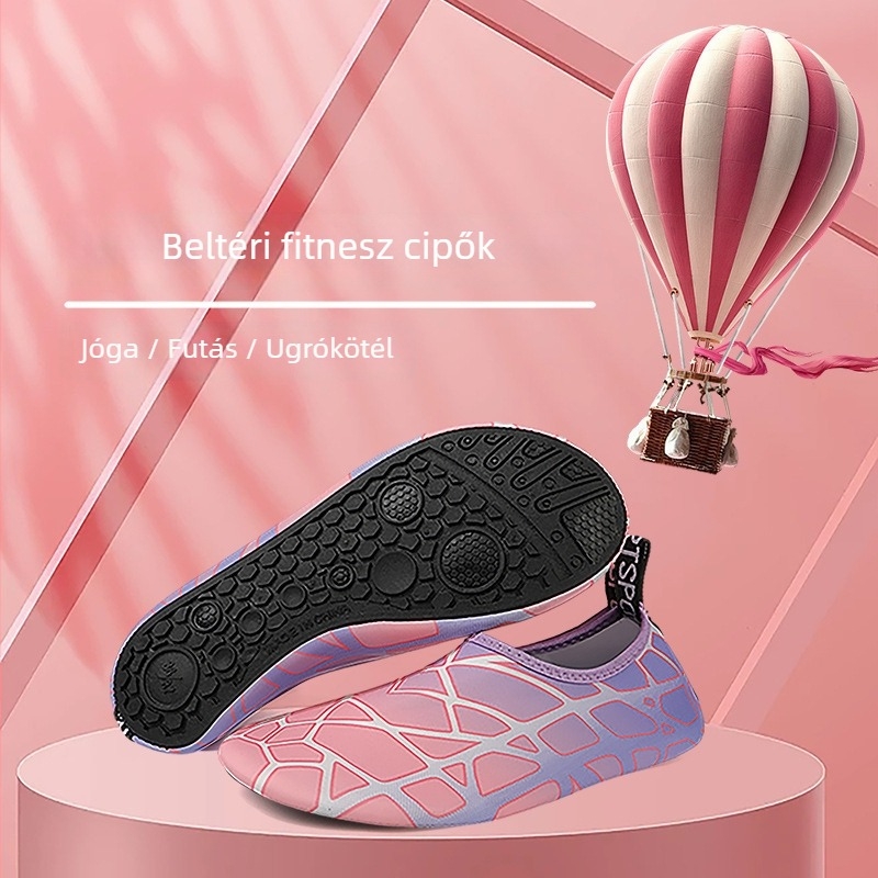 Beltéri fitnesz cipő nőknek és férfiaknak, légáteresztő hálós felsőrész, könnyű, ütéscsillapító, csúszásmentes gumitalp, alkalmas baletre, modern táncra és latin táncra