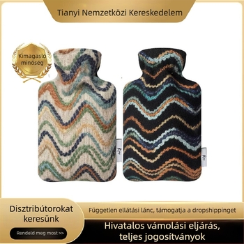 K-Way vízzel töltött melegítő palack kézmelegítő, 1000ml, gumi, víz befecskendezéses melegítés