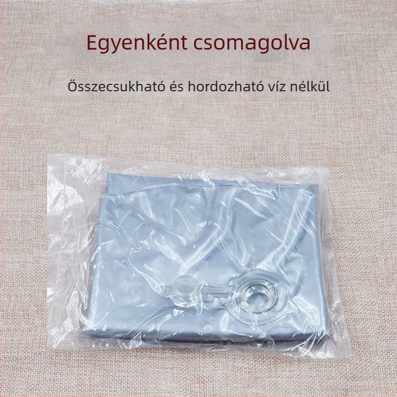 PVC súlyozott víztáska vízzel töltve, fém tartóalappal külső zászlóhoz vagy napernyőhöz, szélálló, vízálló, hordozható