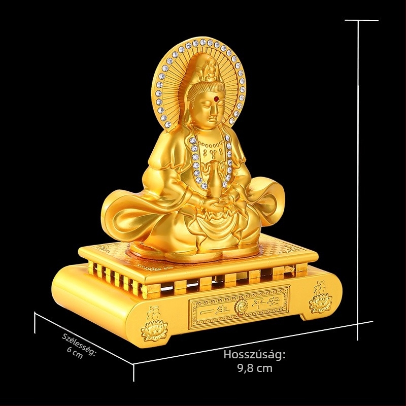 Guanyin ötvözetű autódísz belső térhez