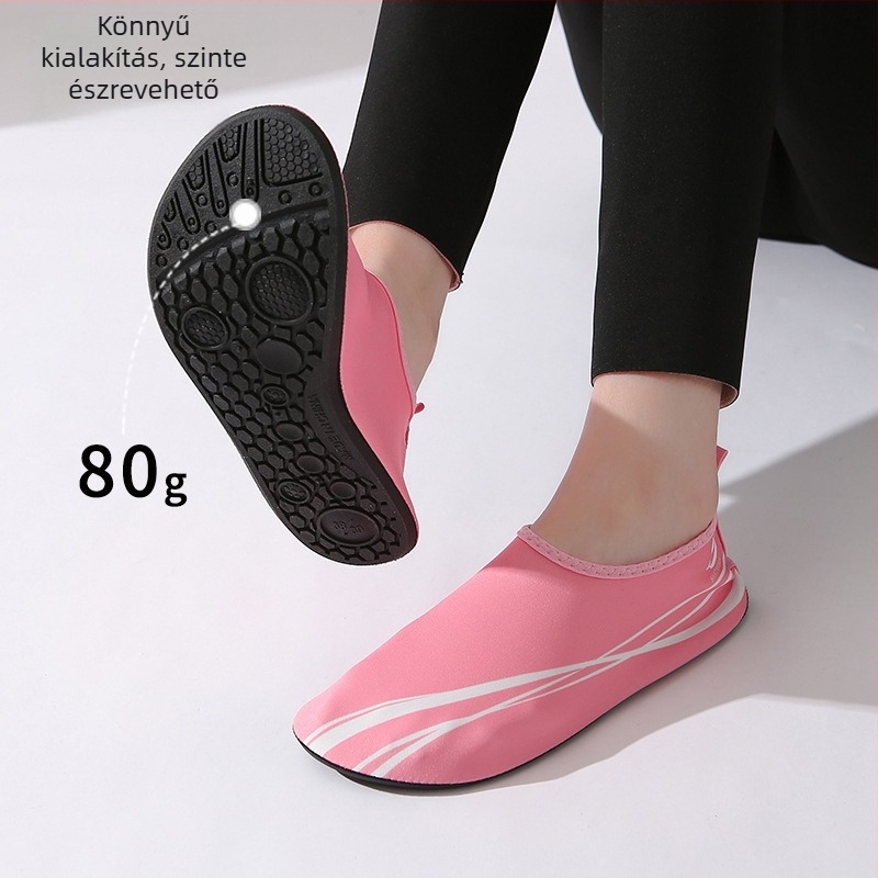 Női beltéri edzőcipő - hálós felsőrész, EVA talp, lapos sarok, lélegző technológia, modern táncra