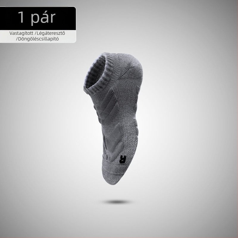 Férfi futó zokni – Poliészter-pamut, Stable márka, rövid sport zokni maratonra és kosárlabdára