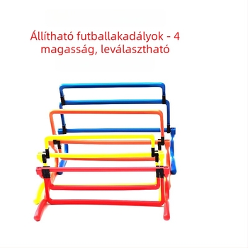 Gyerekeknek szánt akadálykeret – moduláris összeállítású ugróakadály labdarúgás edzéshez, ABS anyag, Xuanzan márka