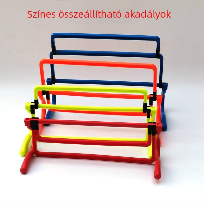 Gyerekeknek szánt akadálykeret – moduláris összeállítású ugróakadály labdarúgás edzéshez, ABS anyag, Xuanzan márka