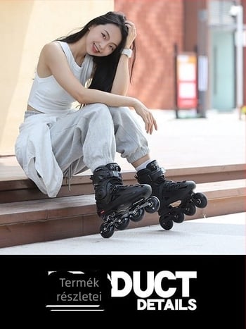 Flying Eagle görkorcsolya - PU hálós felsőrész, PE talp, egysoros kerekek, PU magas visszacsatolású kerekek, unisex