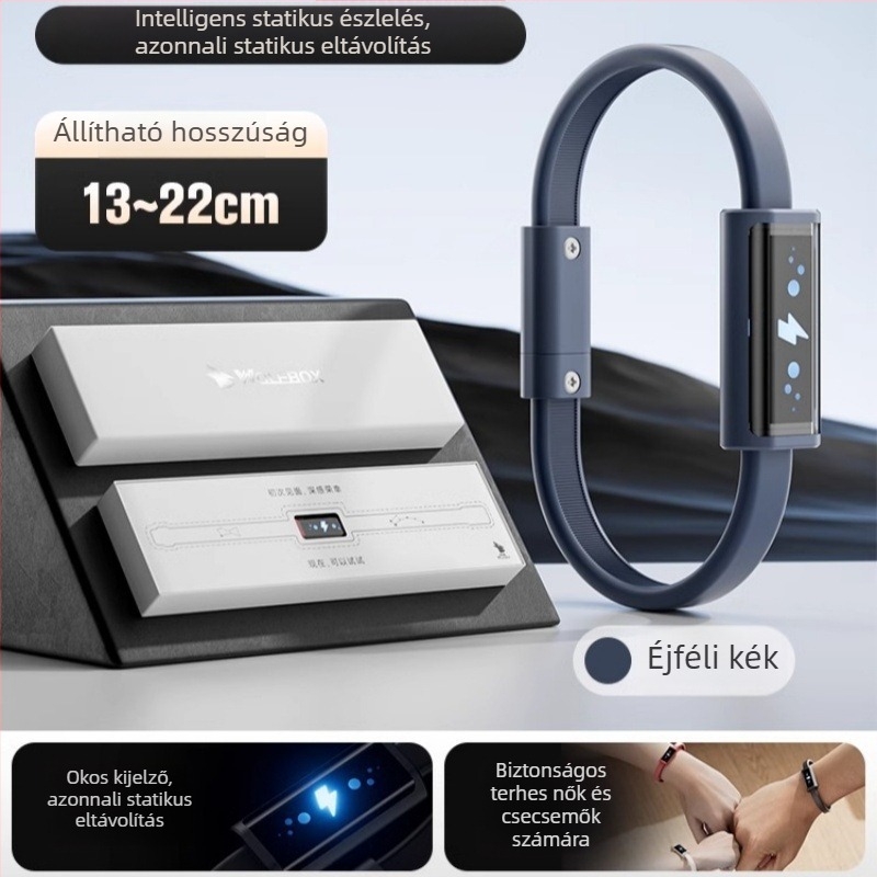 Autowoel Sportos csuklópánt AI intelligens chippel, elektrostatikus technológiával, vezeték nélküli szilikon tervezés kültéri sportokra