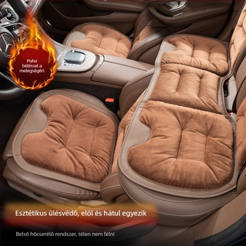 Autóülésvédő téli plüss, selyemszál töltéssel, sík, könnyed luxus stílus, flanel felület, Yuexonsa yueting