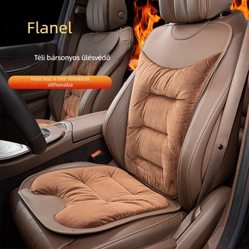 Autóülésvédő téli plüss, selyemszál töltéssel, sík, könnyed luxus stílus, flanel felület, Yuexonsa yueting