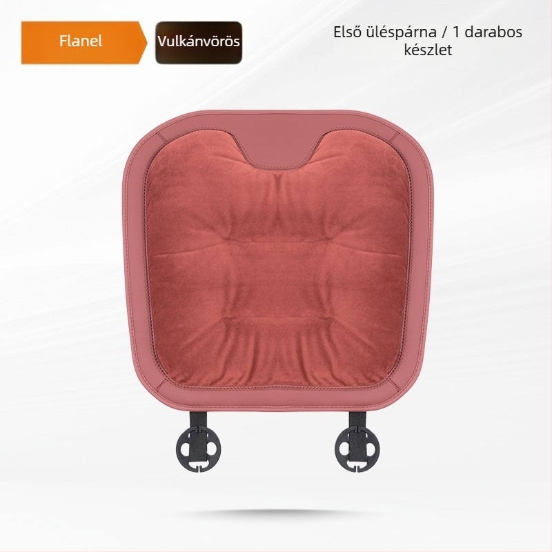 Autóülésvédő téli plüss, selyemszál töltéssel, sík, könnyed luxus stílus, flanel felület, Yuexonsa yueting