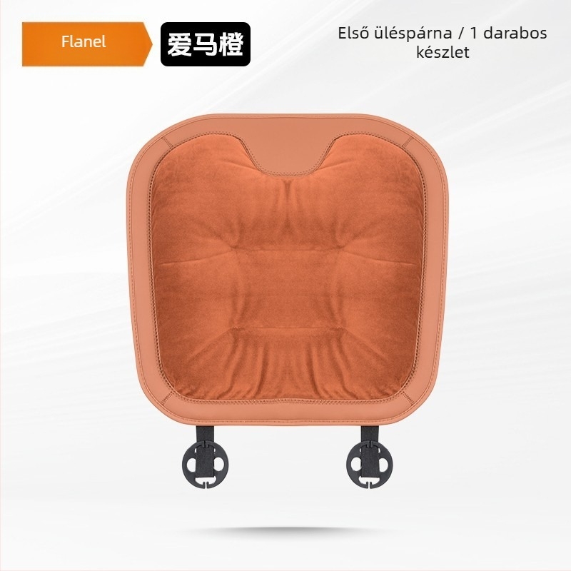 Autóülésvédő téli plüss, selyemszál töltéssel, sík, könnyed luxus stílus, flanel felület, Yuexonsa yueting