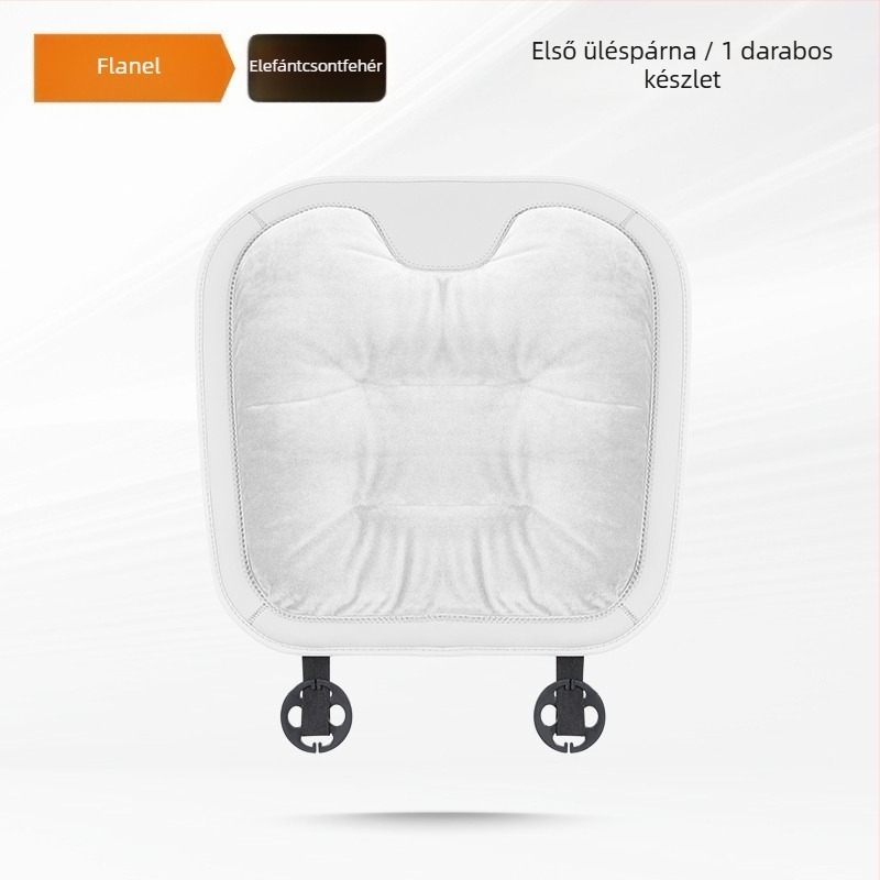 Autóülésvédő téli plüss, selyemszál töltéssel, sík, könnyed luxus stílus, flanel felület, Yuexonsa yueting