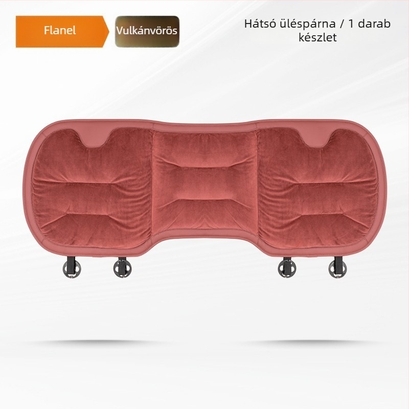 Autóülésvédő téli plüss, selyemszál töltéssel, sík, könnyed luxus stílus, flanel felület, Yuexonsa yueting