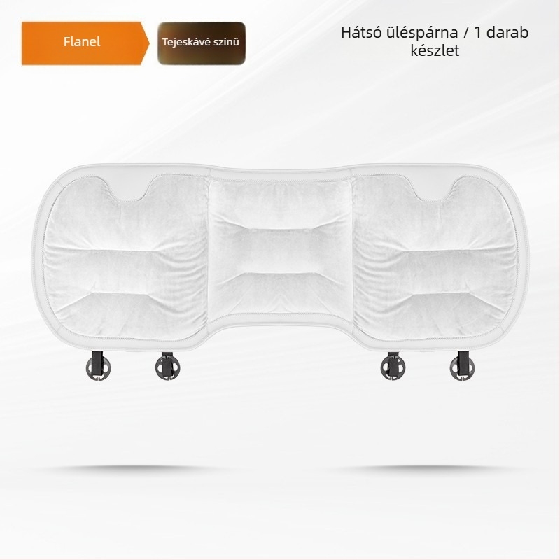 Autóülésvédő téli plüss, selyemszál töltéssel, sík, könnyed luxus stílus, flanel felület, Yuexonsa yueting