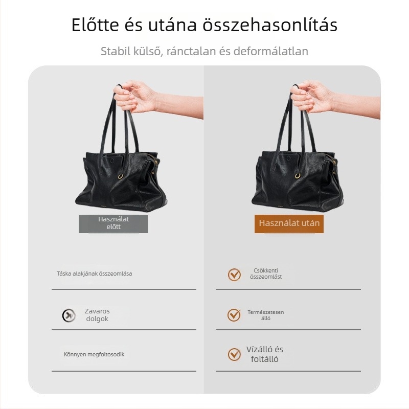 Sminktaska belső liner, kocka alak, Dupont papír, ultra-könnyű, multifunkcionális, könnyed luxus stílus