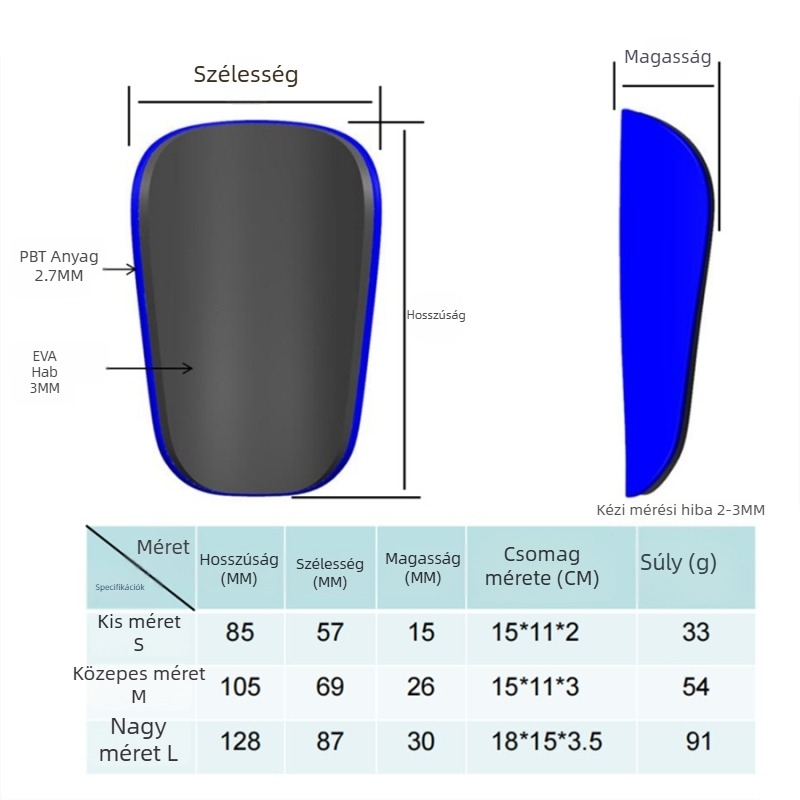 Futball sípcsontvédők közvetlen csatlakozási dizájnnal (anyag: műanyag; testreszabás: igen; alkalmazás: futball; licencelhető magánmárkák: igen)
